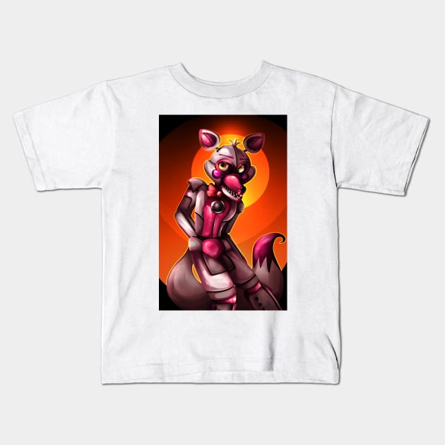 Funtime foxy Kids T-Shirt by rocioam7